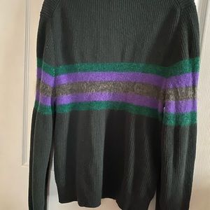 MCRITCHIE Wool Sweater Size 50 Medium Knit Striped